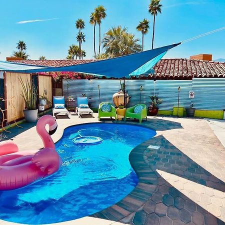 The Flamingo Palms Private 1Bd 1Ba Unit In Duplex Villa Palm Springs Ngoại thất bức ảnh